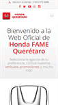 Mobile Screenshot of hondaqueretaro.com
